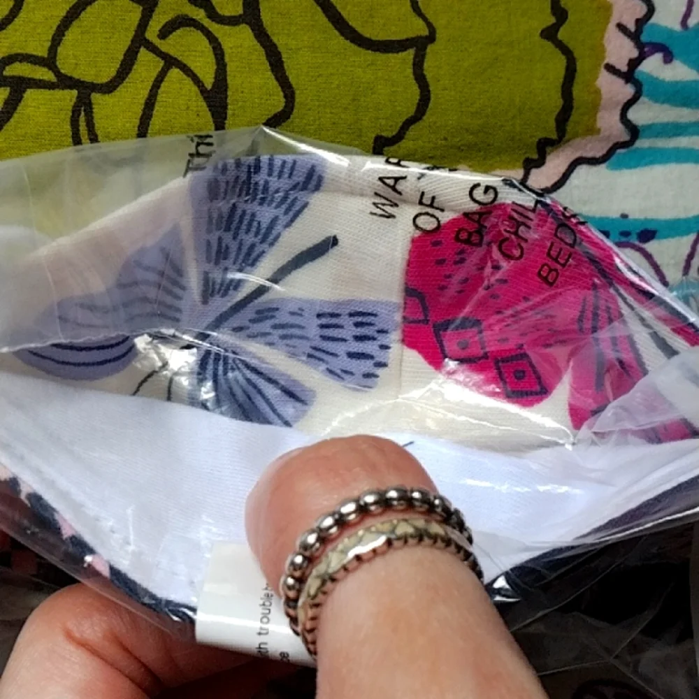 NWT HA Little Kid Face Mask Set